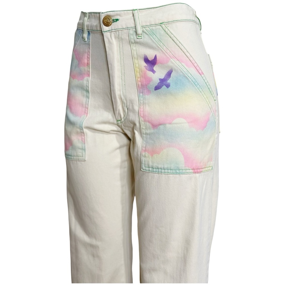 BIG BUD PRESS Work Pants, Airbrush Rainbow, XS (Limited Edition) - Picture 11 of 14
